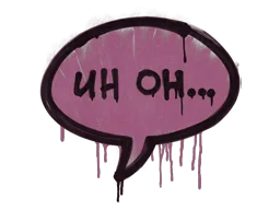Sealed Graffiti | Uh Oh (Princess Pink)