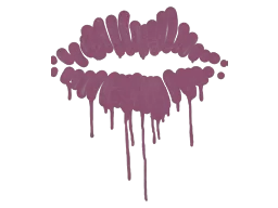 Sealed Graffiti | Kiss (Princess Pink)