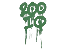 Sealed Graffiti | 200 IQ (Jungle Green)