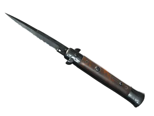 Stiletto Knife | Damascus Steel