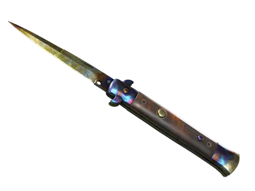 Stiletto Knife | Case Hardened