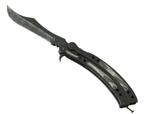 Butterfly Knife | Black Laminate