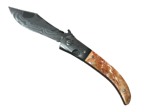 Navaja Knife | Damascus Steel