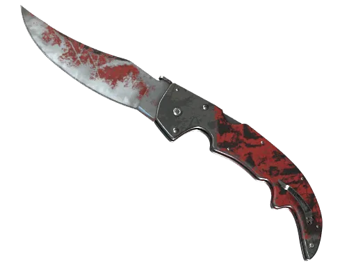 Falchion Knife | Crimson Web