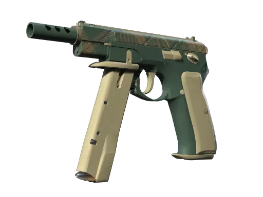 CZ75-Auto | Green Plaid (Factory New)