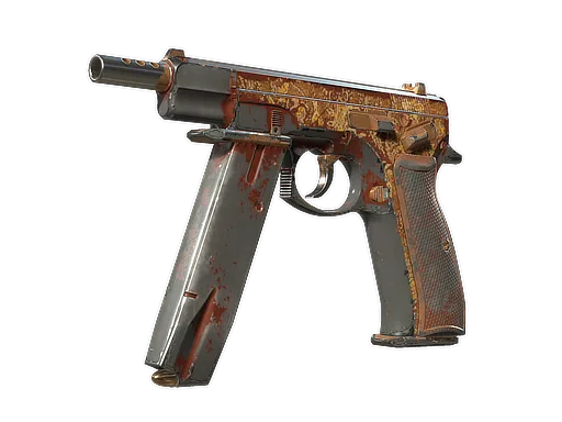 CZ75-Auto | Honey Paisley