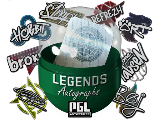 Antwerp 2022 Legends Autograph Capsule