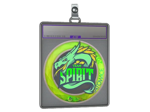 Sticker Slab | Team Spirit (Holo) | Katowice 2019