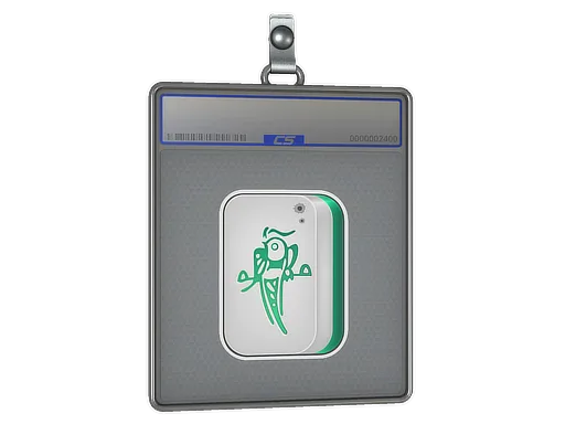 Sticker Slab | Mahjong Rooster