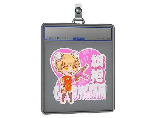 Sticker Slab | Cheongsam