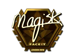Sticker | Magisk (Gold) | London 2018