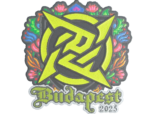 Sticker | Ninjas in Pyjamas (Embroidered) | Budapest 2025