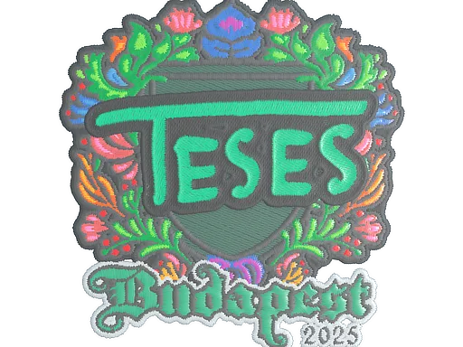 Sticker | TeSeS (Embroidered) | Budapest 2025