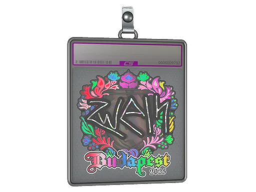 Sticker Slab | zweih (Holo) | Budapest 2025