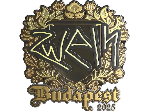 Sticker | zweih (Gold) | Budapest 2025