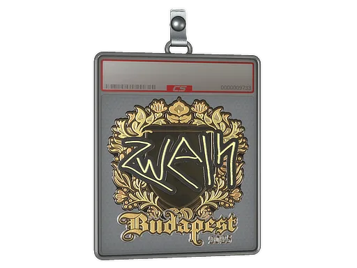 Sticker Slab | zweih (Gold) | Budapest 2025