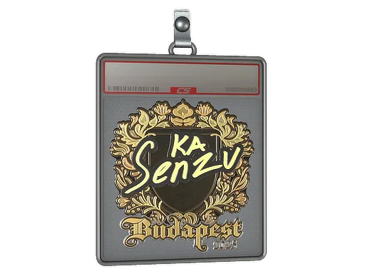 Sticker Slab | Senzu (Gold) | Budapest 2025