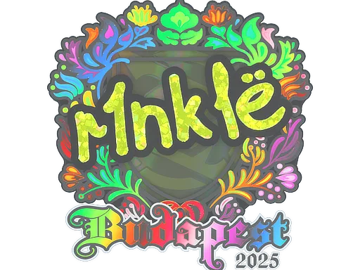 Sticker | r1nkle (Holo) | Budapest 2025