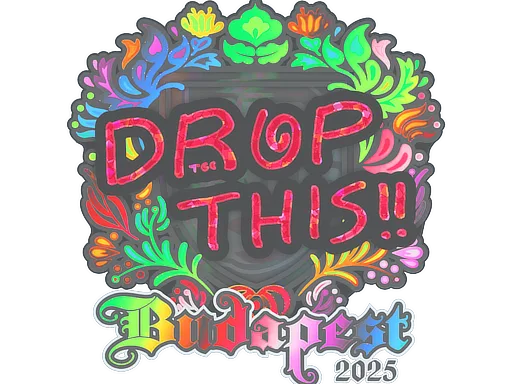 Sticker | drop (Holo) | Budapest 2025