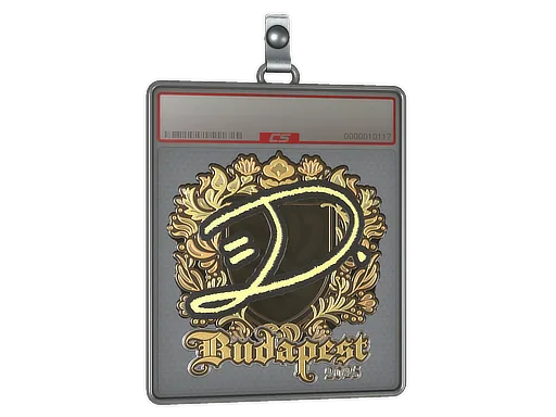 Sticker Slab | dumau (Gold) | Budapest 2025