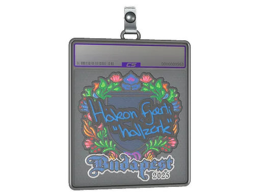 Sticker Slab | hallzerk (Embroidered) | Budapest 2025