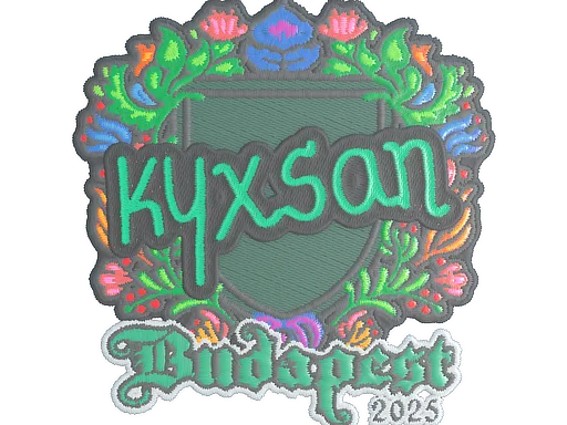 Sticker | kyxsan (Embroidered) | Budapest 2025