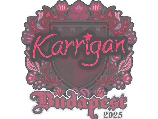 Sticker | karrigan | Budapest 2025