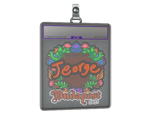 Sticker Slab | jeorge (Embroidered) | Budapest 2025
