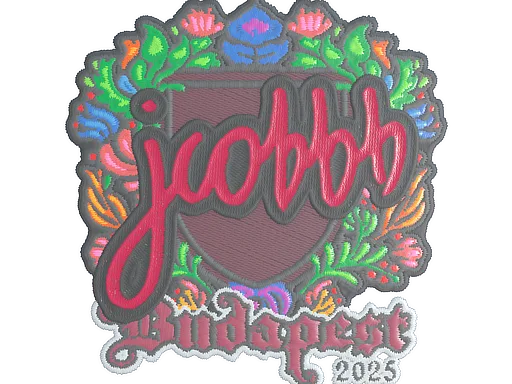Sticker | jcobbb (Embroidered) | Budapest 2025