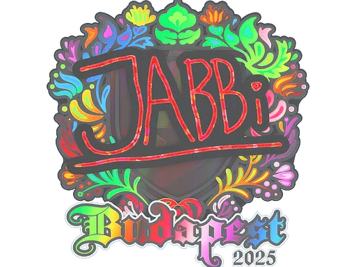 Sticker | jabbi (Holo) | Budapest 2025