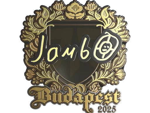 Sticker | jambo (Gold) | Budapest 2025