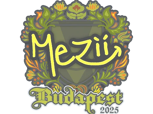 Sticker | mezii | Budapest 2025