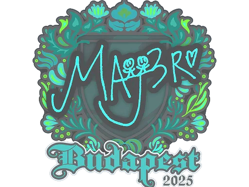 Sticker | MAJ3R | Budapest 2025