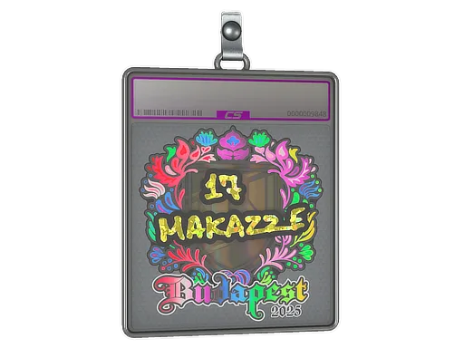 Sticker Slab | makazze (Holo) | Budapest 2025