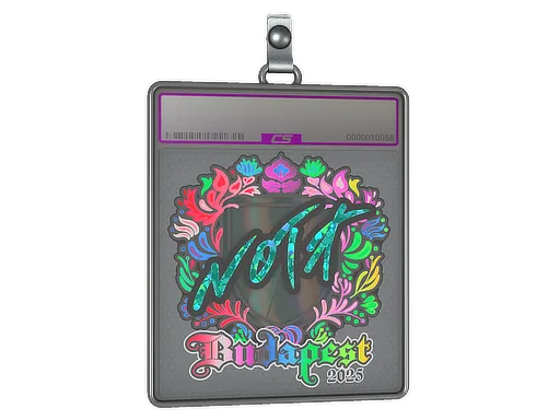 Sticker Slab | nota (Holo) | Budapest 2025