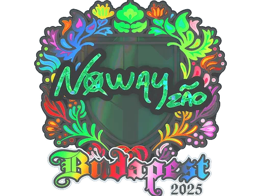 Sticker | noway (Holo) | Budapest 2025