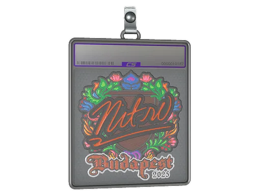 Sticker Slab | nitr0 (Embroidered) | Budapest 2025