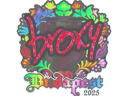 Sticker | broky (Holo) | Budapest 2025
