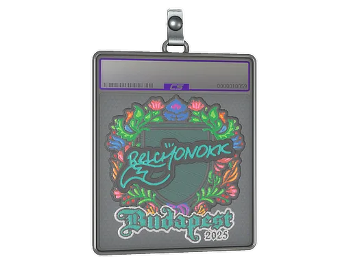 Sticker Slab | BELCHONOKK (Embroidered) | Budapest 2025