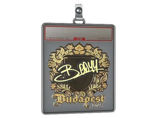 Sticker Slab | bodyy (Gold) | Budapest 2025
