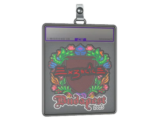 Sticker Slab | Ex3rcice (Embroidered) | Budapest 2025