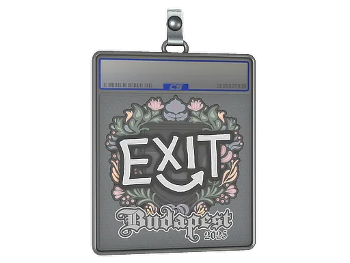 Sticker Slab | exit | Budapest 2025
