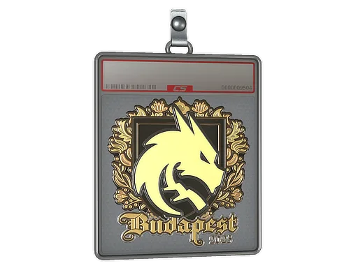 Sticker Slab | Team Spirit (Gold) | Budapest 2025