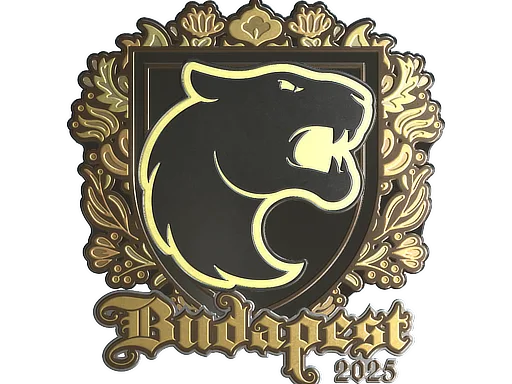 Sticker | FURIA (Gold) | Budapest 2025