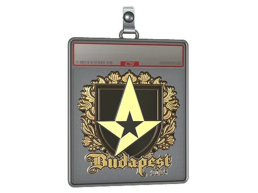 Sticker Slab | Astralis (Gold) | Budapest 2025