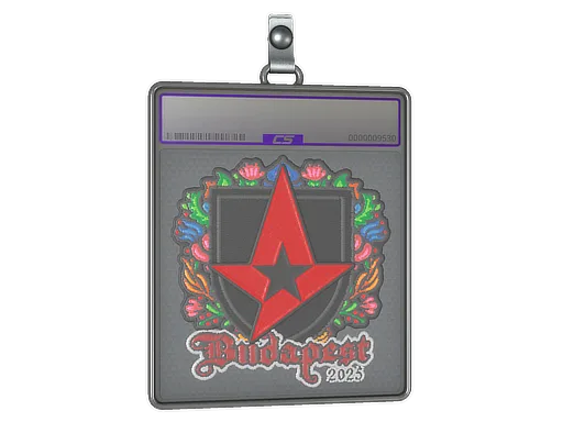 Sticker Slab | Astralis (Embroidered) | Budapest 2025