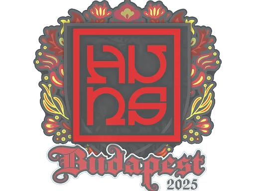 Sticker | The Huns | Budapest 2025