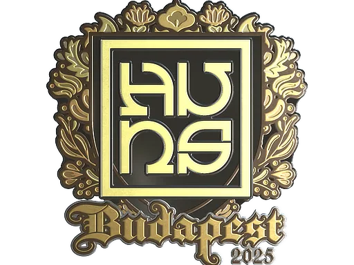 Sticker | The Huns (Gold) | Budapest 2025