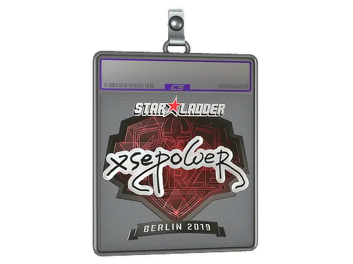 Sticker Slab | xsepower (Foil) | Berlin 2019