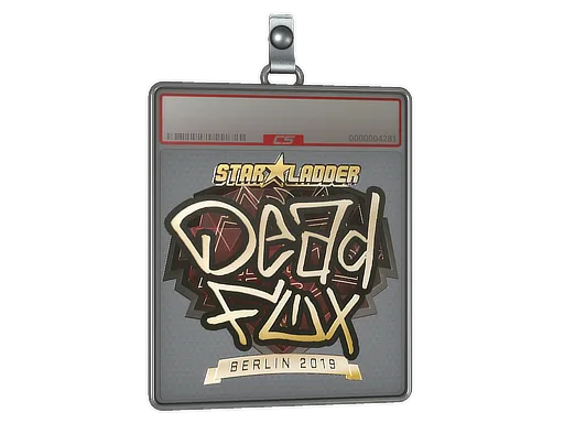 Sticker Slab | DeadFox (Gold) | Berlin 2019